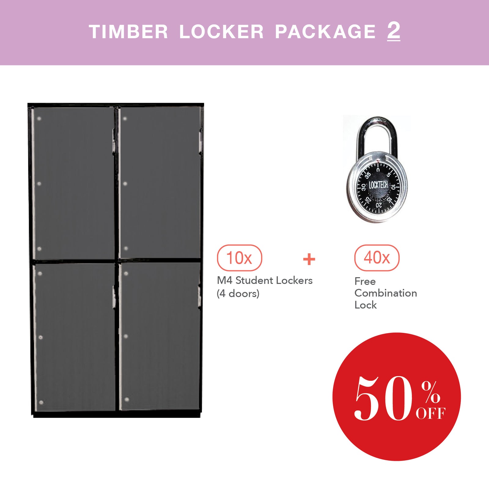 Timber Locker Package 2