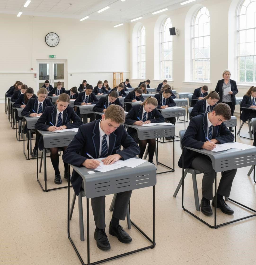 Exam Desking & Seating Package 2