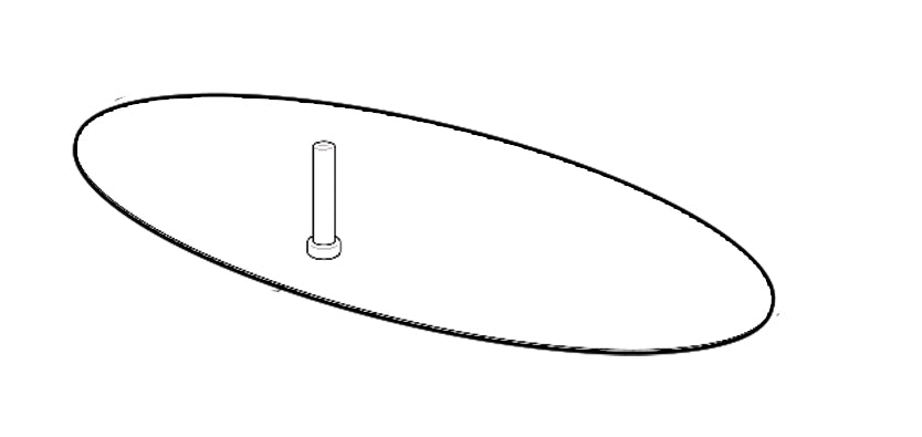 E-SCREEN FLAT OVAL FOOT