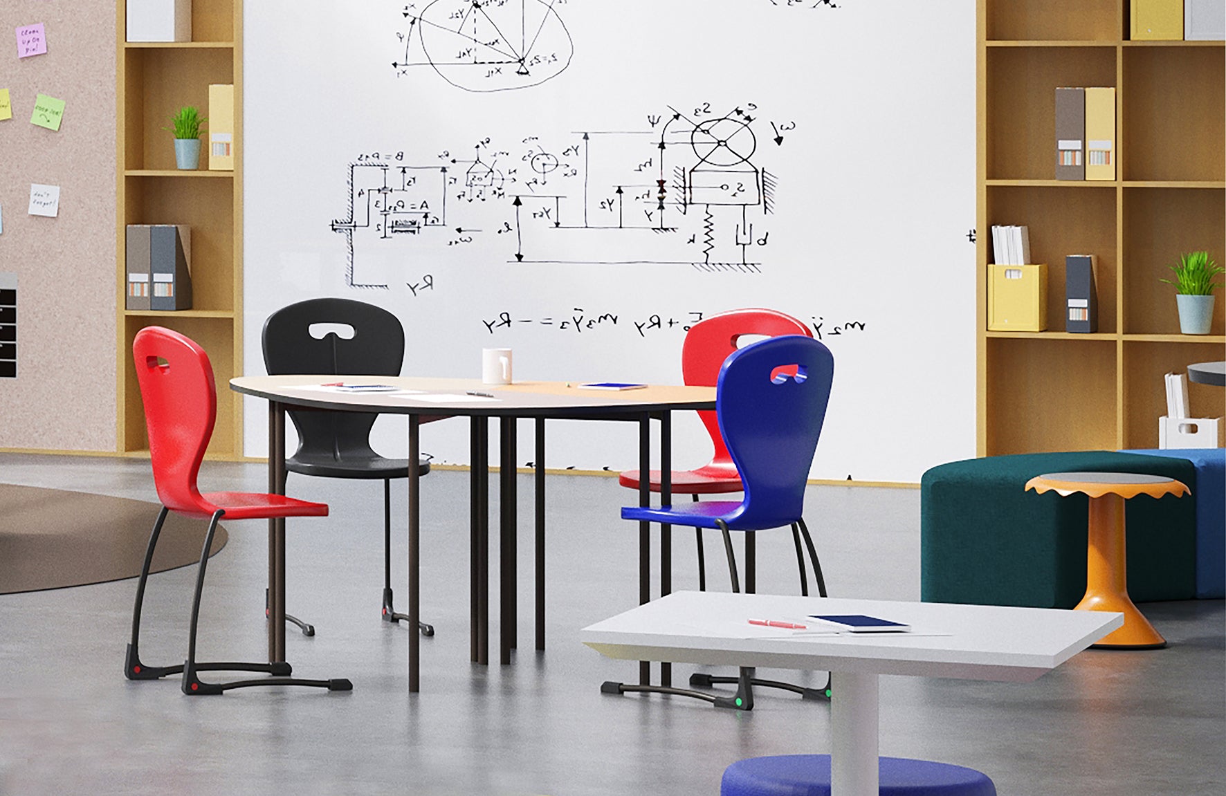 Brighten your classroom with these pieces of flexible classroom furniture