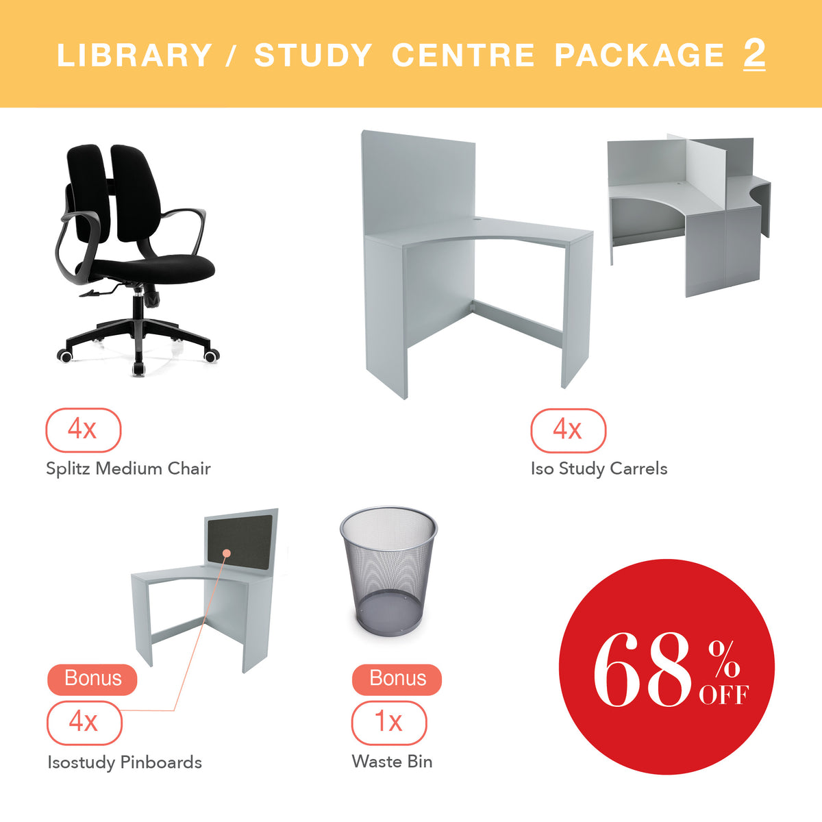 Library / Study Centre Package 2