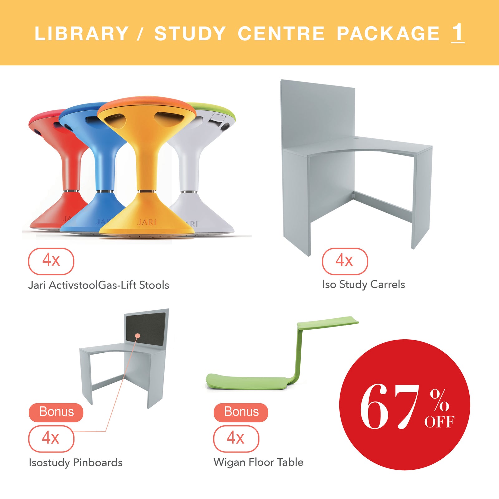 Library / Study Centre Package 1