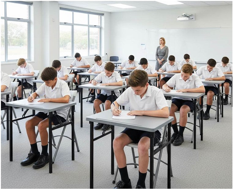 Exam Desking &amp; Seating Package 1