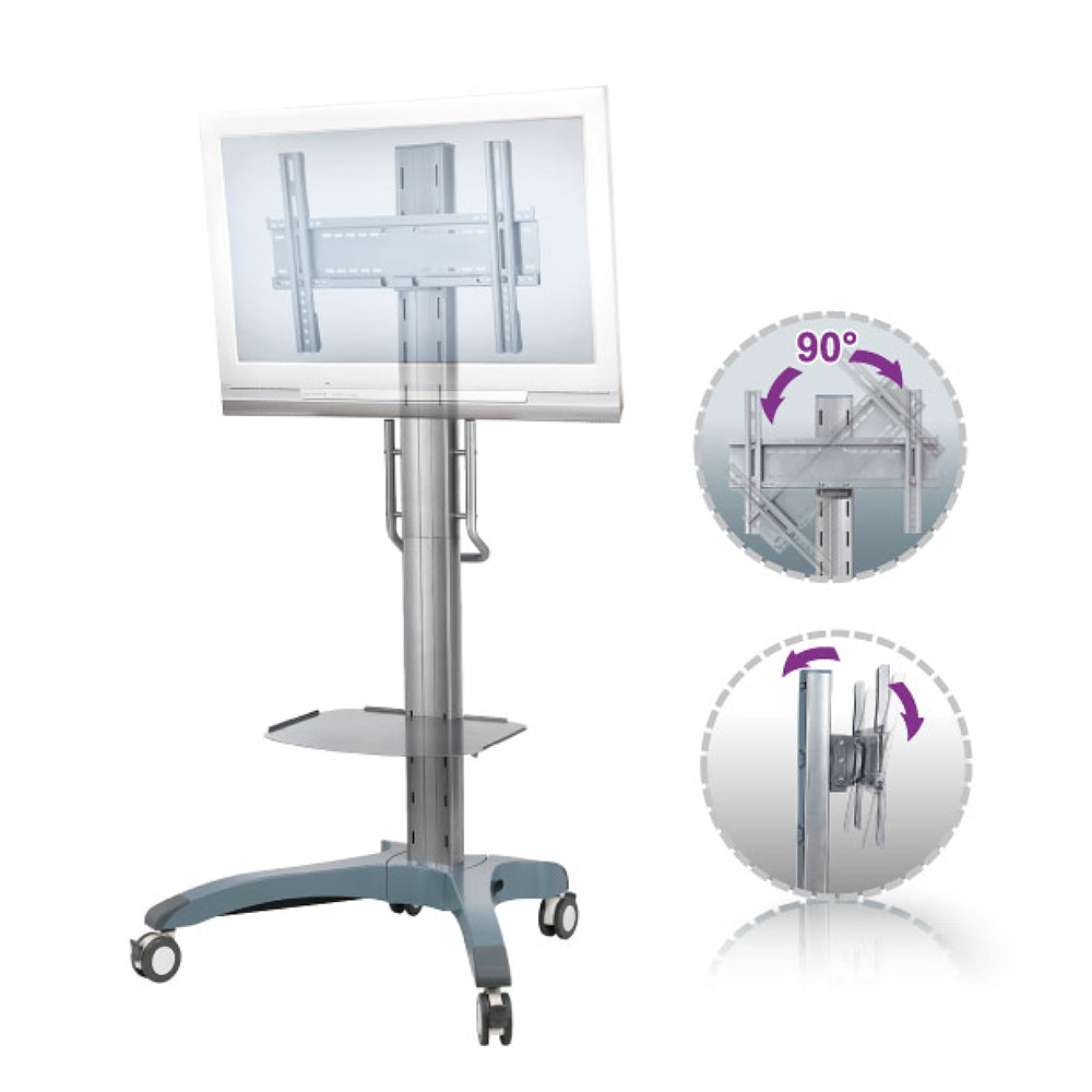 Feverpitch Stand Mobile TV/Monitor Cart