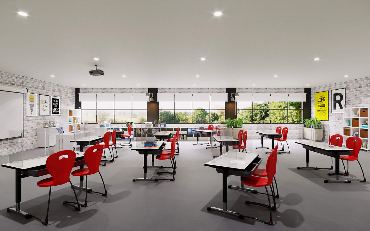 Folding Compact Desk Screens