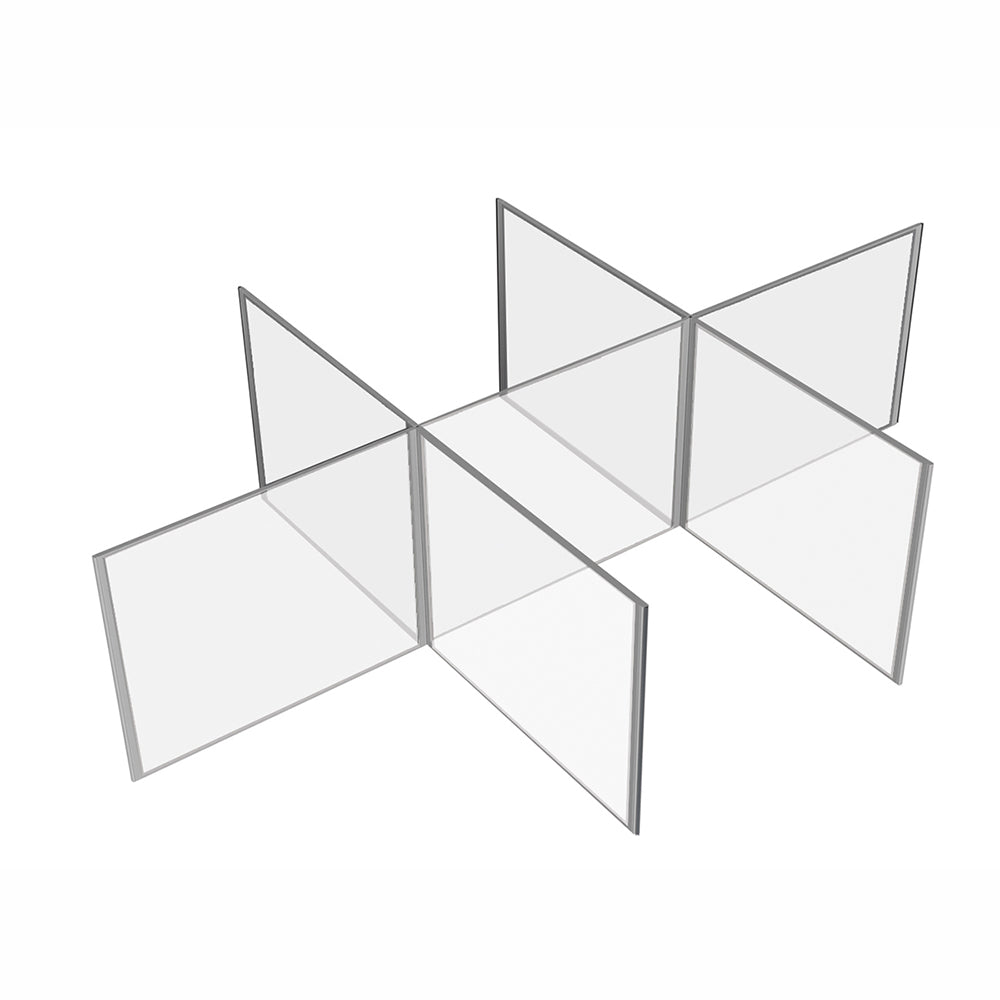 E-screen Full height framed Acrylic Screens