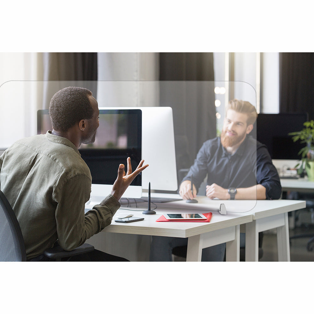 CUSTOM ACRYLIC INTERDESK SCREENS – MADE TO ORDER