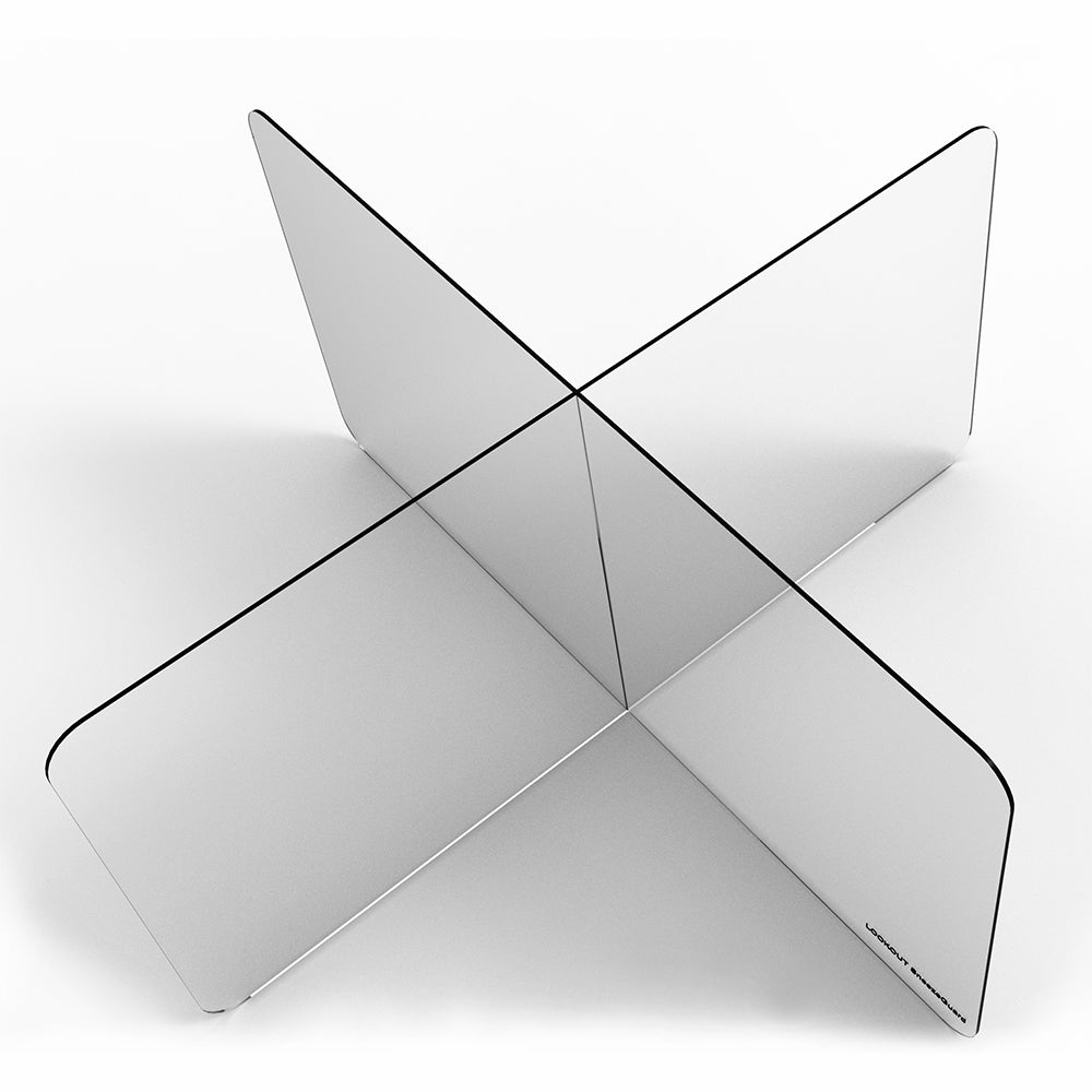 4 Way Acrylic Dividers