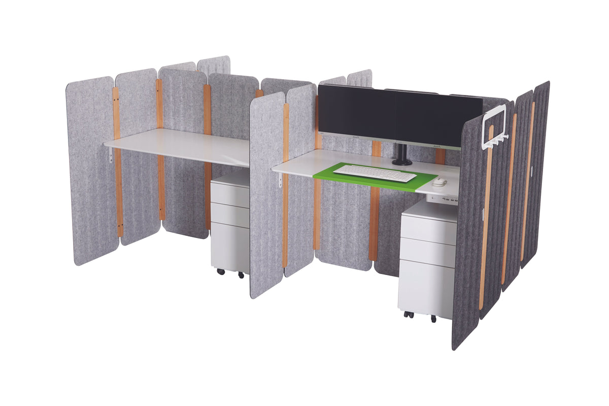 Seachange Screens Straight and Curved Options-Charcol