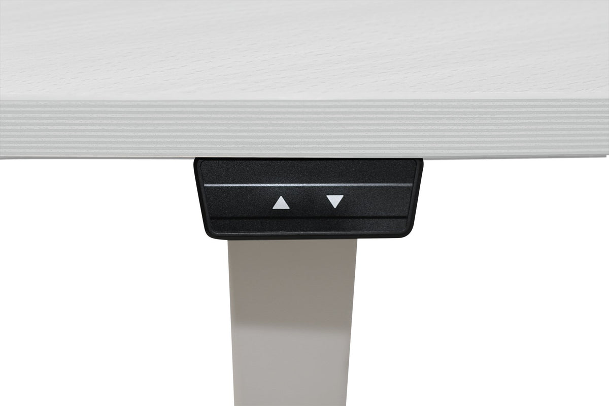 Talk It Up Electric Sit Stand meeting table and frame options