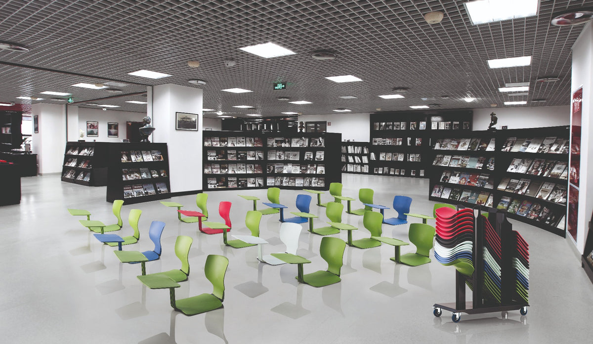 Wigan Floor Workstation with Back