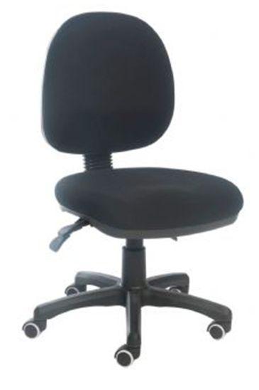 Hotham Mid Back Chair Black