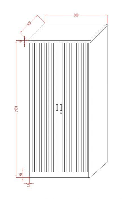 Order Tambour Cupboard