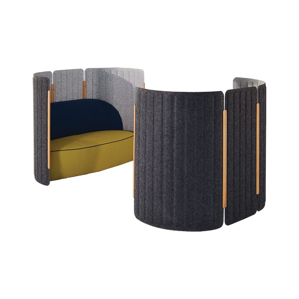 Seachange Screens Straight and Curved Options-Charcol