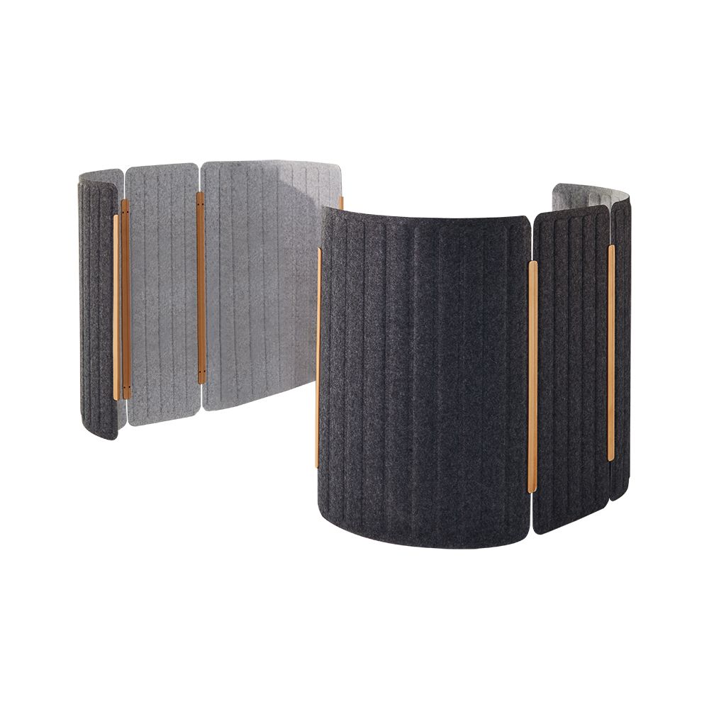 Seachange Screens Straight and Curved Options-Charcol