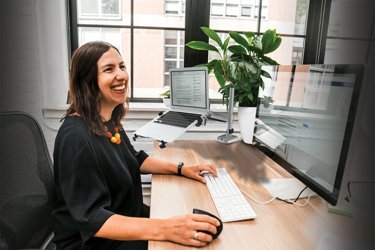 Rapier Single &amp; Double Monitor Arms