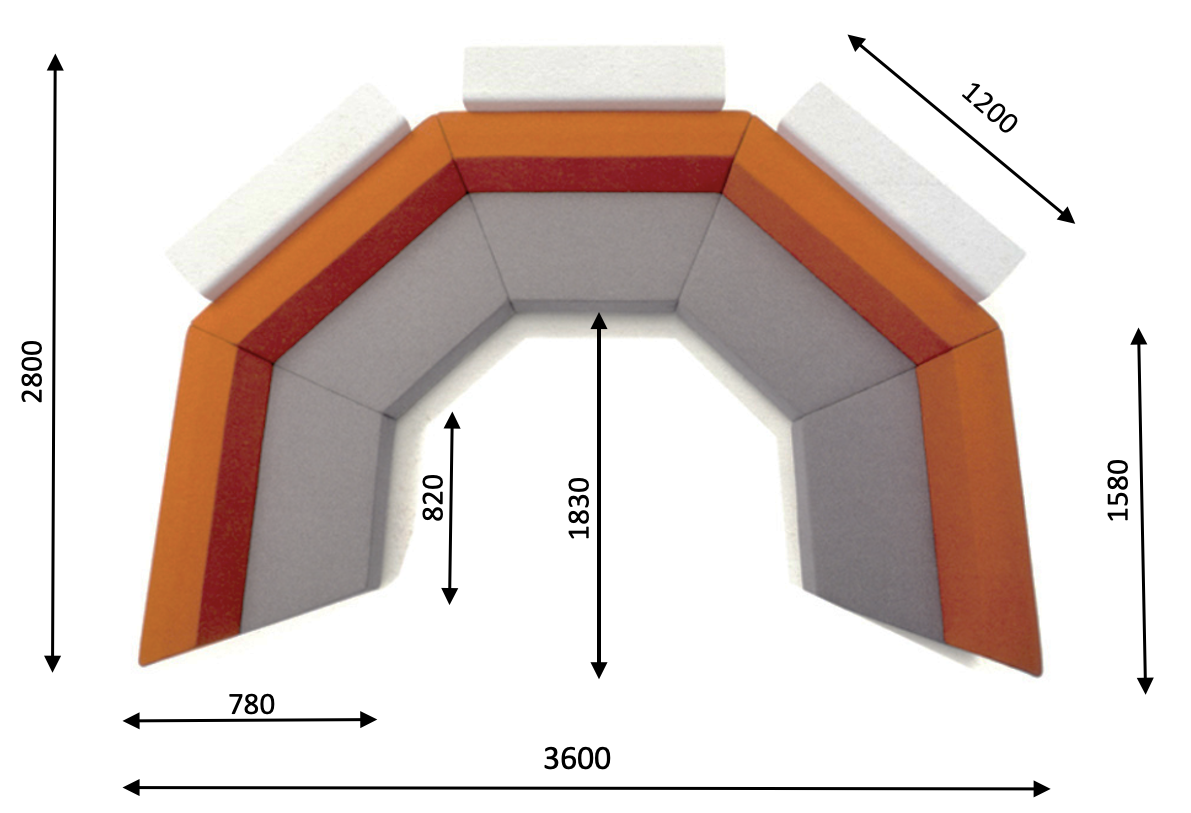 Village Tablet Ottoman