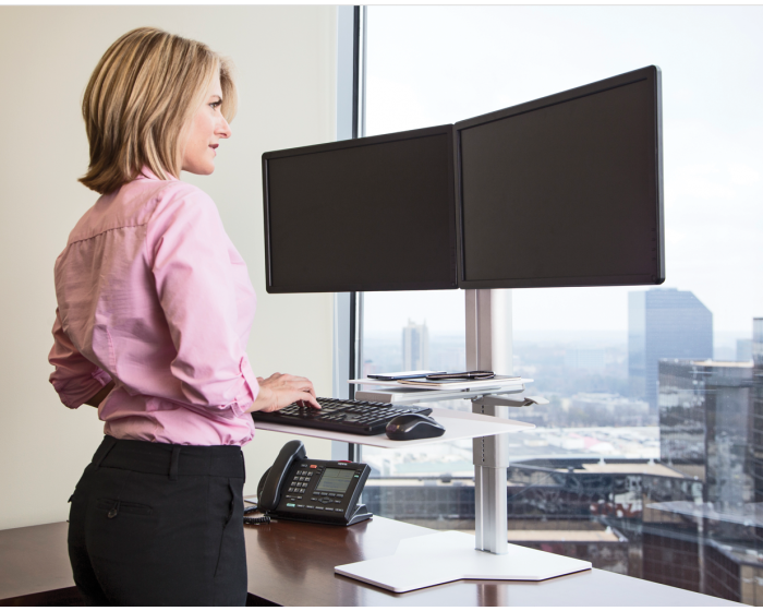 Uprite Ergo Single/Dual Monitor Sit2Stand