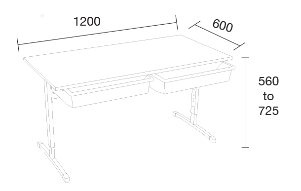 Victoria Double Desk