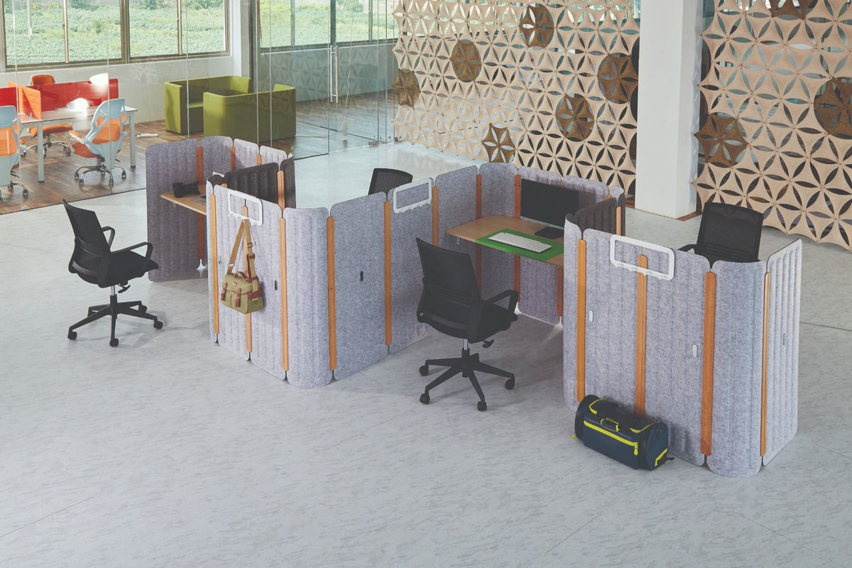 Seachange Screens Straight and Curved Options-Charcol